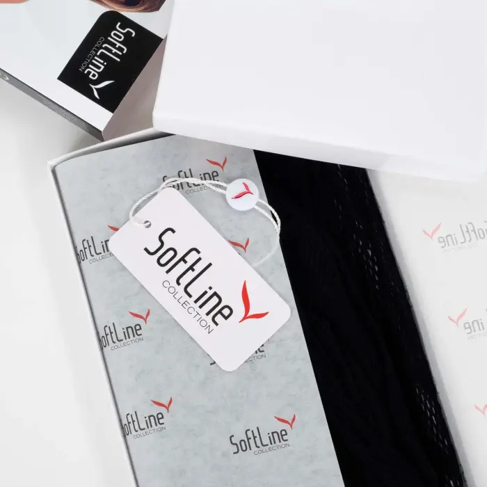 Комплект: топ с подвязками и стринги 110908 – чёрный – L