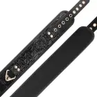BEGME Black Edition Premium Vegan Leather Collar with Neoprene Lining – Black — Photo 4