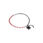 Sportsheets Ex's & Oh's Crystal Day Collar – рубиново-красные кристаллы – чёрная цепочка – регулируемый 22,8–50,8 см — Фото 5