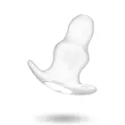 Addicted Toys vidutinis analinis plėtiklis – 9.5 cm – Skaidrus — Nuotrauka 3