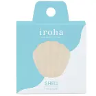 Iroha by Tenga Petit Shell – одноразовый массажёр на водной основе – рифлёная текстура — Фото 3