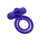 Uzlādējams Dual Climaxer dzimumlocekļa gredzens – violets — Foto 11