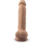 Silex-D реалистичный дилдо – 18 cm (7″) – телесный — Фото 5