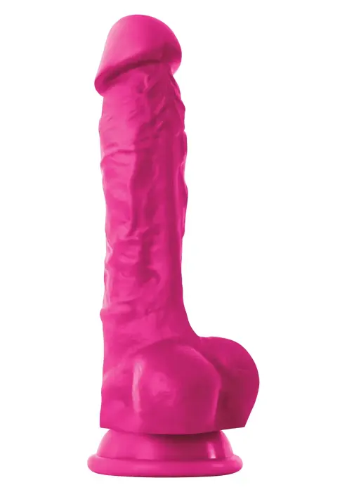 Pleasures reālistisks dildo – 18 cm (7″) – Rozā