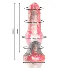 EPIC Helios Silicone Dildo with Heating System – 22 cm (8.7″) – Multicolored — Photo 2
