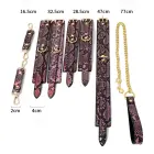 3 Piece BDSM Set Gold/Pink Reptile — Photo 9