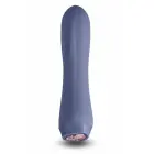 NS Novelties Charms Fern – compact silicone vibrator with LED heart button – gray — Photo 2