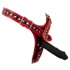 Bad Kitty strap-on diržai su 3 silikoniniais dildo – 14 cm (5.5″) — Nuotrauka 11