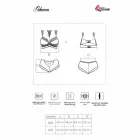 LivCo Corsetti Fashion Palmenom LC 90614 pitsist rinnahoidja ja aluspükste komplekt – must – L/XL — Foto 7