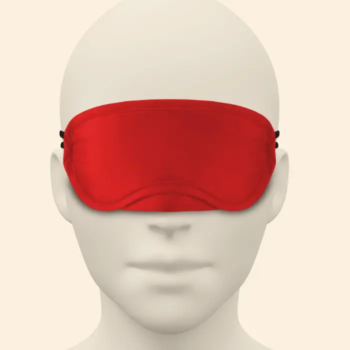 2 SATIN BLINDFOLDS CRUSHIOUS BLACK & RED Foto 6