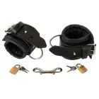 ZADO Leather Handcuffs with Padlocks — Photo 7