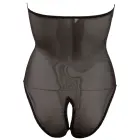 Abierta Fina mežģīņu bodijs ar kristālu ķēdītēm – melns – L Foto 10