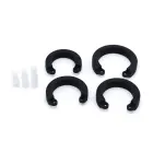 Silicone Adjustable Chastity Device – Black — Photo 3