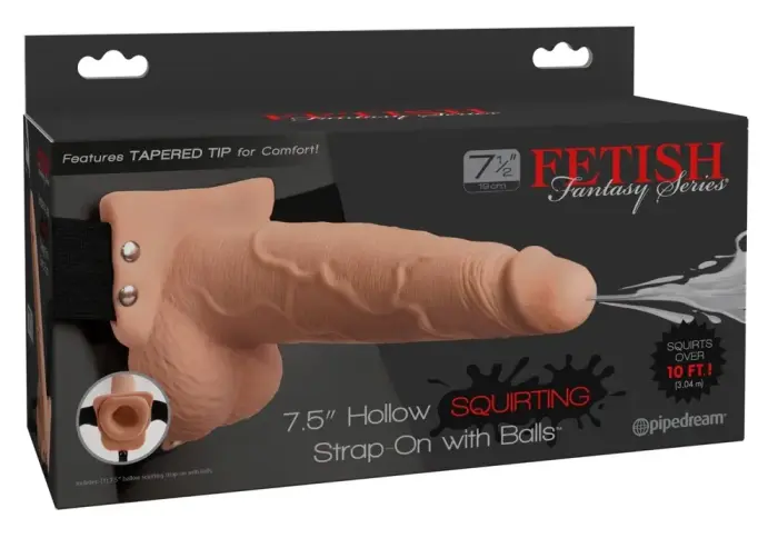Fetish Fantasy регулируемая интимная система strap-on – 19 cm (7.5″) – телесный