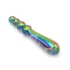 Kiotos Glass Rainbow Beaded Dildo — Photo 3