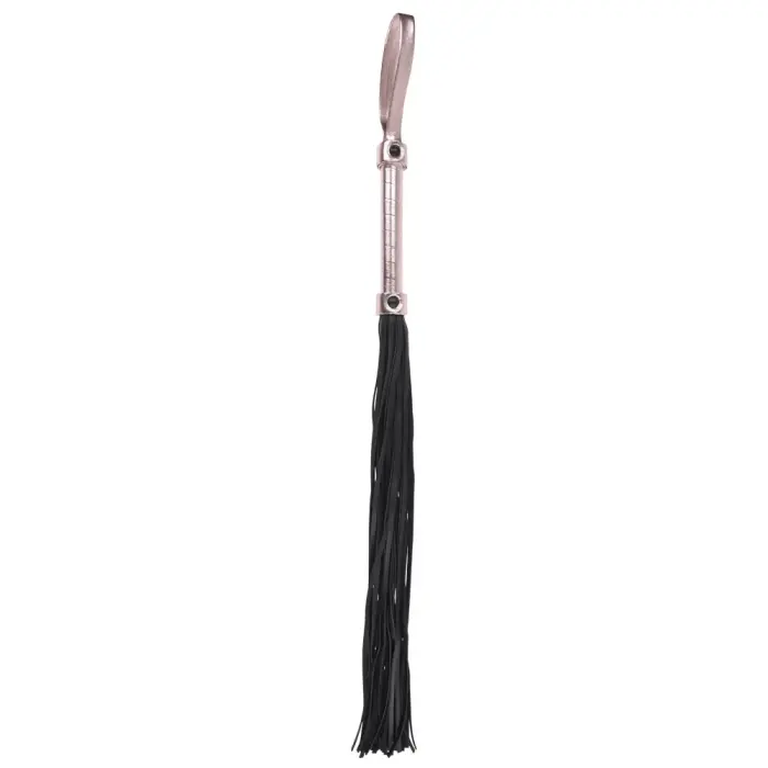 Sportsheets Sex & Mischief Brat Flogger флоггер из искусственной кожи – чёрный