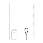 Wide Adjustable Silicone Lasso Cockring – Black — Photo 4