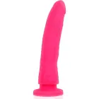 DELTACLUB Silicone Intimate System strap-on rinkinys – 23 cm (9″) – rožinis — Nuotrauka 6