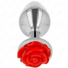 Kink Steel Plug Rose Red L – 10.2 cm – Sarkans — Foto 1