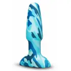 b-Vibe Rimming 2 Camo – вращающаяся и вибрирующая силиконовая анальная пробка с массажными шариками – камуфляж – USB — Фото 3