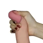 The Ultra Soft Dude vibrējošs dildo – 20 cm (8.8″) – miesas krāsā — Foto 7
