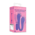 Loveline Dual-ended Bendable Vibrator with Remote Control – Purple — Photo 2