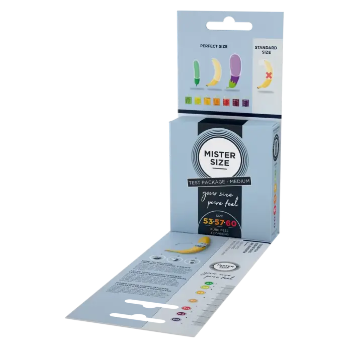 MISTER SIZE тестовый набор презервативов – 3 шт. Фото num