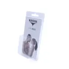 Dārgakmens anālais spraudnis – 7.5 cm – Rozā — Foto 5