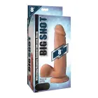 Vibreeriv dildo munanditega – 20.5 cm (8″) – nahavärvi — Foto 1