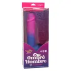 Ombre Hombre vibrējošs dildo – 23 cm (9″) – Rozā — Foto 3