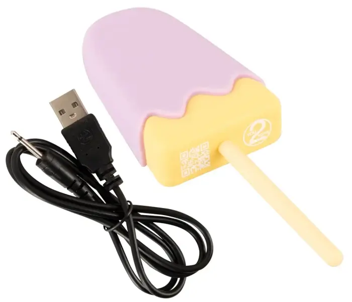 Vibrējošs Popsicle – 13.5 cm (5.3″) – rozā Foto 9