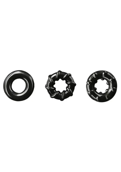 Renegade Dyno Cock Rings – Black