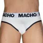 MACHO MCH006 Classic Briefs White & Black – XL — Photo 2