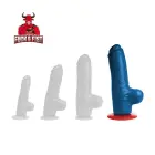 Fuck and Fist Tyr XL anatomiškas dildo – 28 cm (11″) – mėlynas — Nuotrauka 2