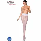 Passion TIOPEN 008 White 3/4 Tights 30 DEN with Decorative Lace — Photo 1