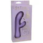 Aura - Uzlādējams truša vibrators - violets — Foto 1