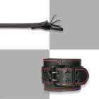 Bondage Fetish Pleasure Ankle Cuffs – мягкие наручники на лодыжки из искусственной кожи с D-кольцами — Фото 7
