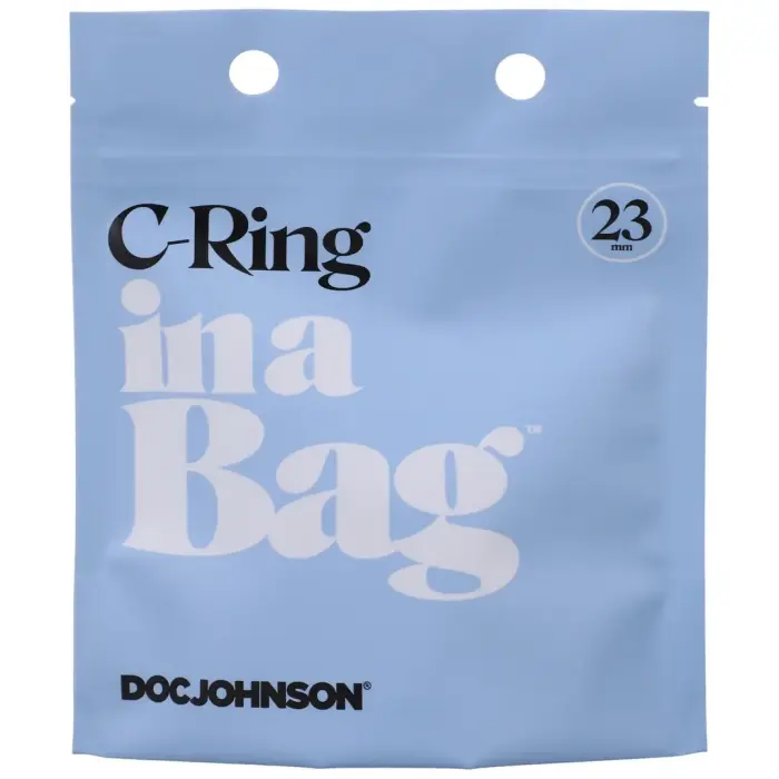 C-Ring Silicone Cock Ring – Black