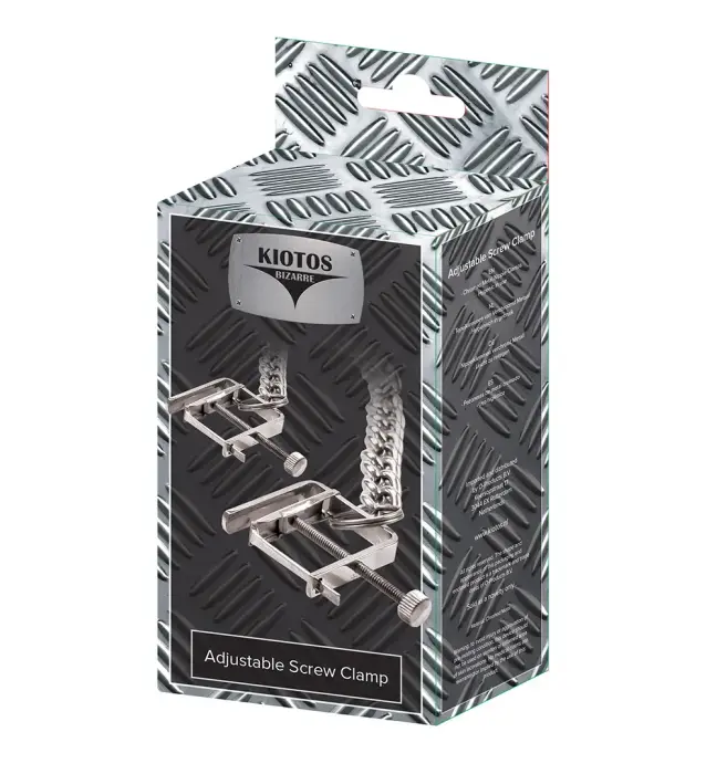 Kiotos Bizarre Adjustable Screw Clamp – Silver