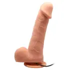 BAILE- BARBARA Ken vibruojantis dildo – 19.8 cm (7.8″) – kūno spalva — Nuotrauka 2