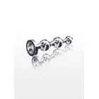 Diamond Star Beads analinis kištukas – M – Sidabro — Nuotrauka 1