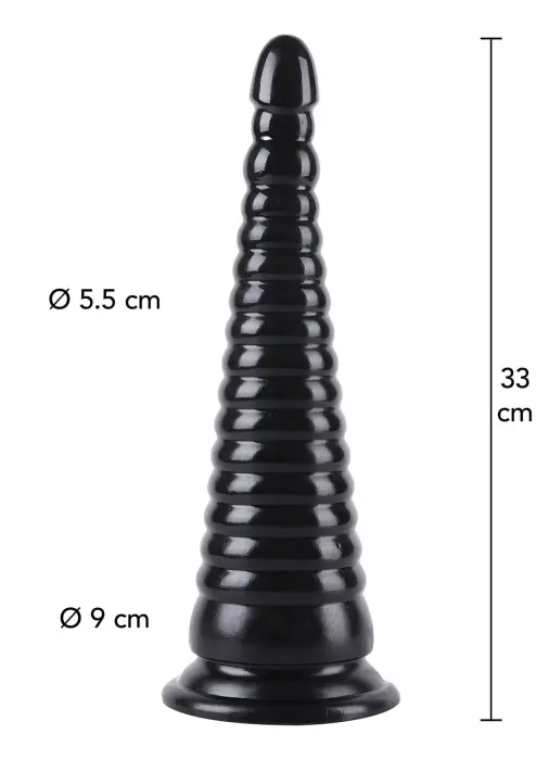 Extreme Anal Cone – 33 cm (13″) – Black