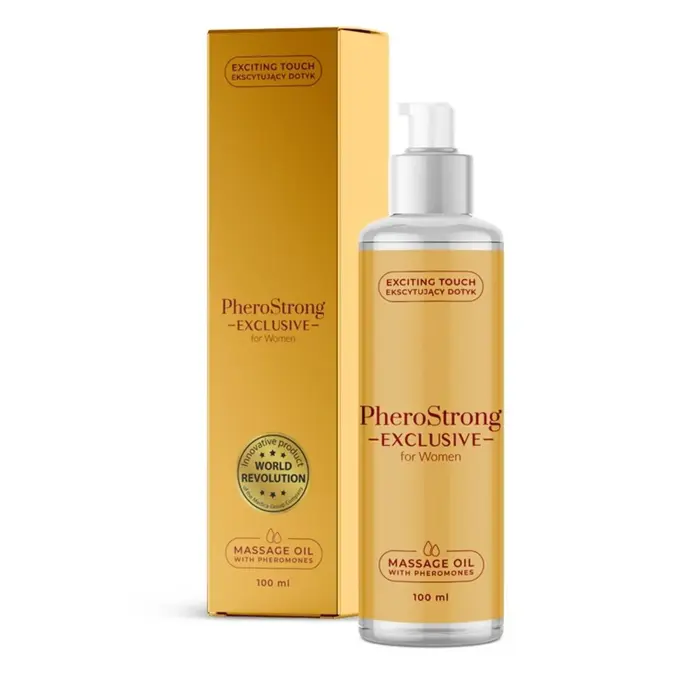 PheroStrong Exclusive Massage Oil for Women – 100 ml