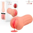 Intense Erika anatomiskā intīmā ierīce – TPE, ūdensizturīga, ar teksturētu iekšpusi — Foto 2