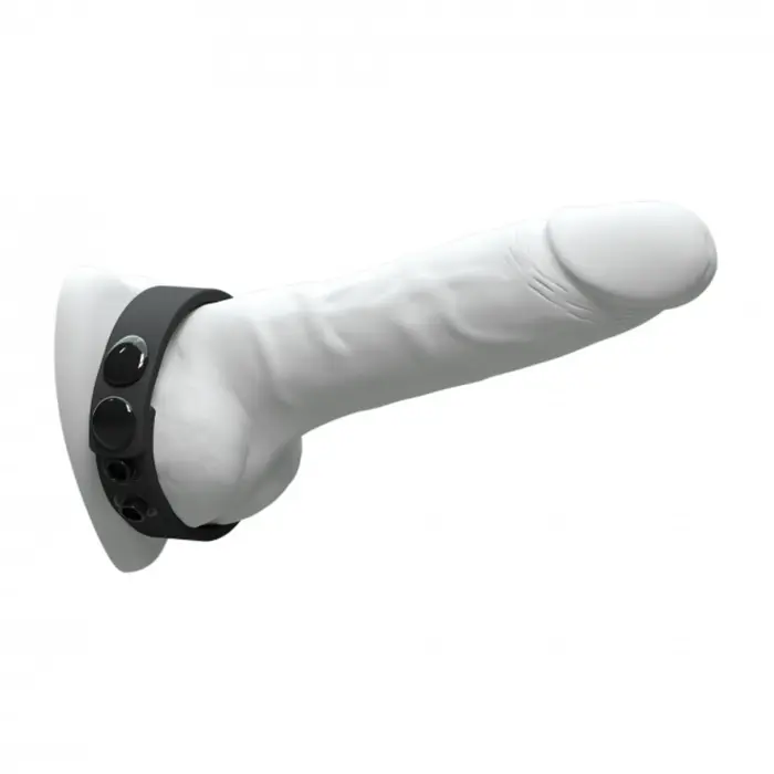 HERO RING – regulējams dzimumlocekļa gredzens – melns Foto 7