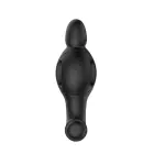 MR PLAY - Must silikoonist vibreeriv anaaltapp – 10 cm — Foto 2