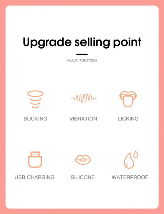 Lauren USB vibrators – rozā Foto 3