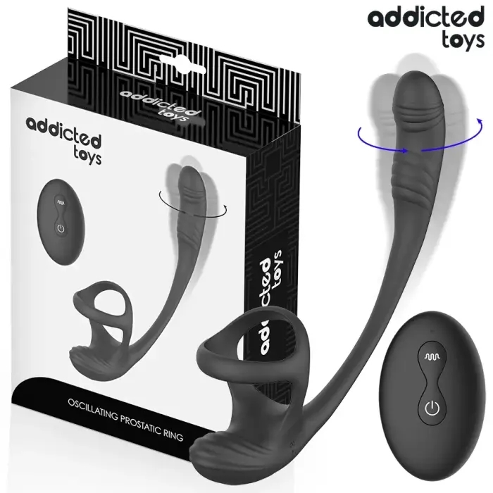 Addicted Toys Vibrating 360° Motion Intimate Wellness System su nuotolinio valdymo pulteliu – 19.5 cm