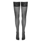 Cottelli Legware чёрные чулки до бедра с кружевной лентой 20 DEN — Фото 8