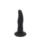 Silikona dildo ar piesūcekni – 20 cm (8″) – Melns — Foto 3